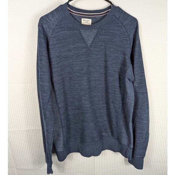 Champion Other - Champion Medium Crewneck Sweatshirt Men Blue Pullover Long Sleeve Cotton Casual